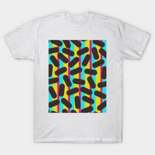 90's Pattern Retro Particles T-Shirt